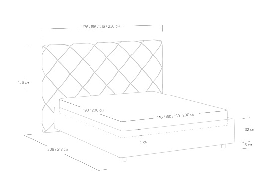 Кровать Manhattan